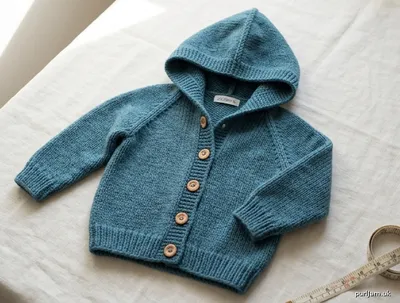 Stitch chart guide image for Chunky Hooded Toddler Jacket