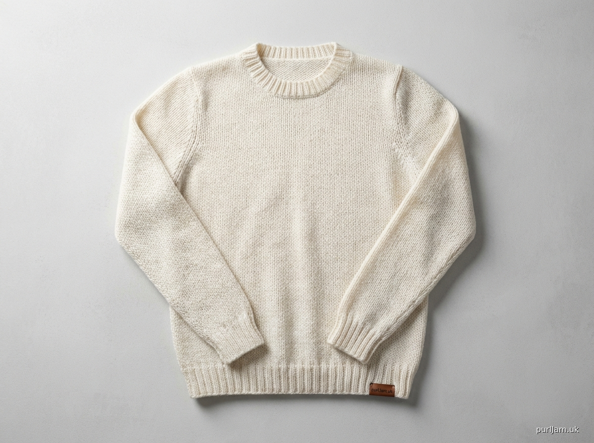 White Luxury Pullover