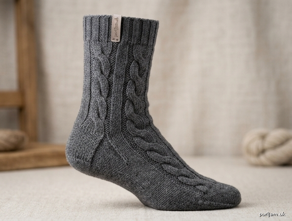 Chunky Cable Resolve Socks
