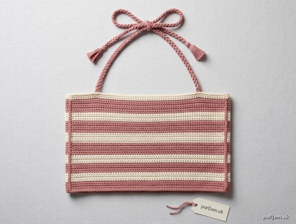 Rosewater Stripe Halter Crop Tank