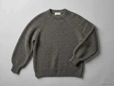 Stitch chart guide image for Ribbed Steep-Raglan Pullover