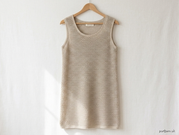 Easy Crochet Summer Shift Dress