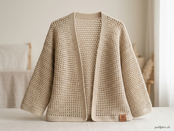 Breezy Mesh Kimono Cardigan
