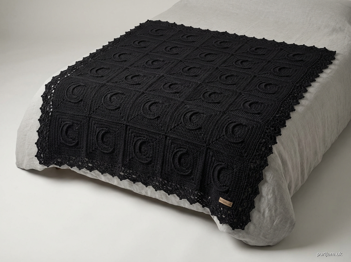 Gothic Lunar Moth Blanket