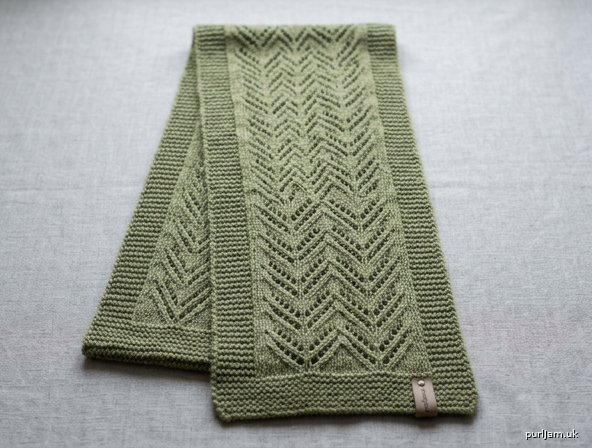 Beginner Danish Lace Scarf