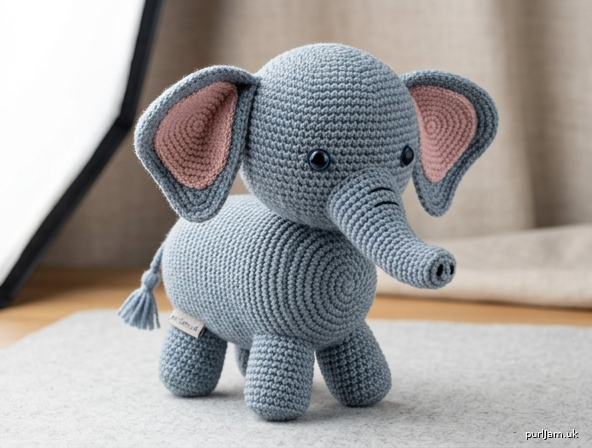 Generated preview image for Elephant Snuggler Crochet Pattern