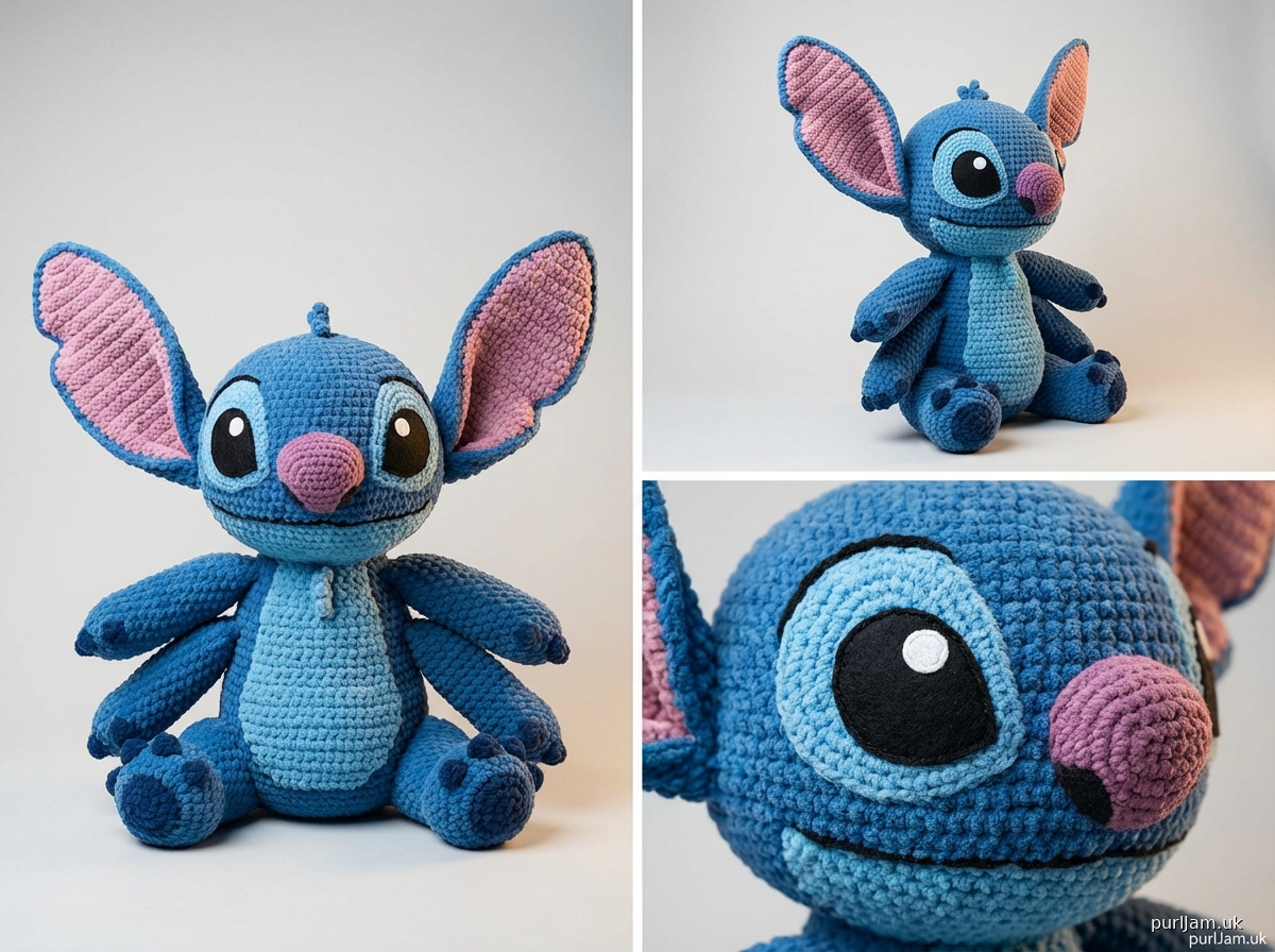 Jumbo Stitch Plushie Crochet Pattern