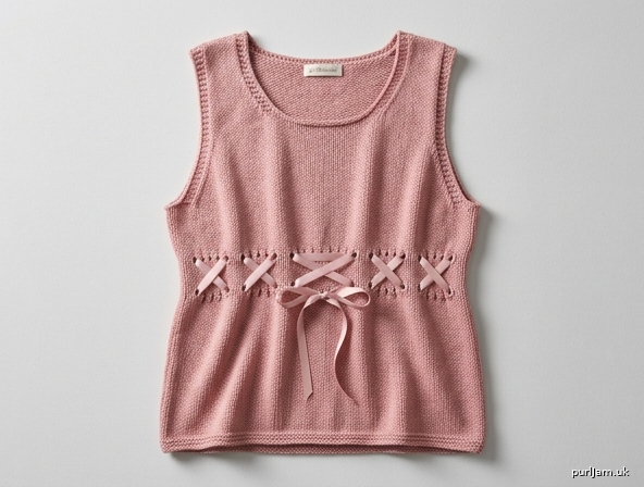 Pink Summer Oversized Corset Top