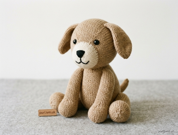 Buddy The Knitted Puppy