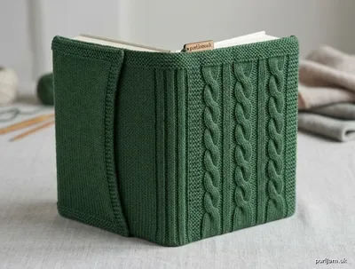 Stitch chart guide image for Timeless Cable Book Cover