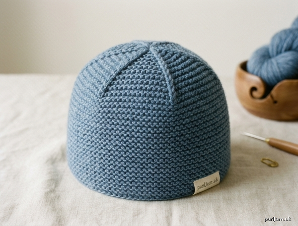 Toddler Garter Stitch Hat