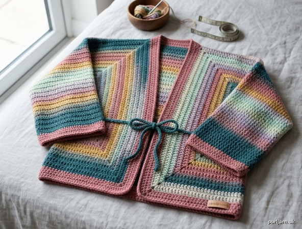 The Watercolour Kimono Cardigan