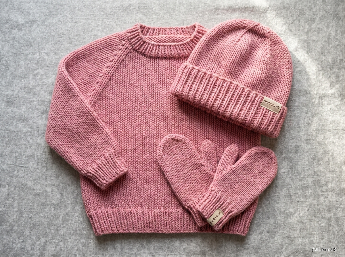 Little Girls Raglan Jumper Set