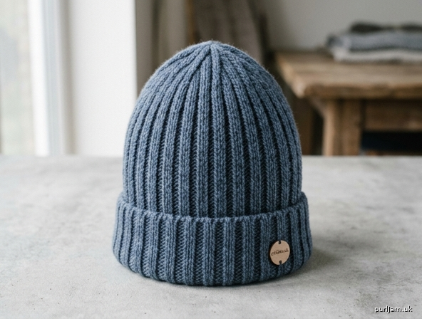 Mens Classic Ribbed Beanie