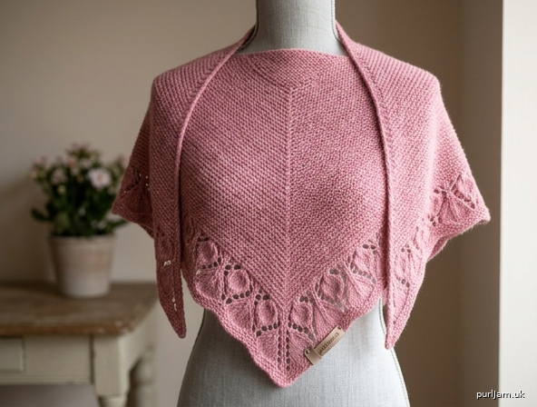 Blooming Flower Shawl