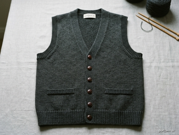 British Button Up Waistcoat