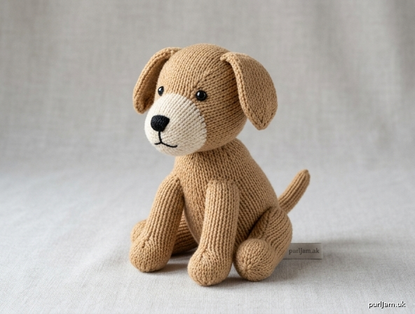 Buddy The Knitted Puppy