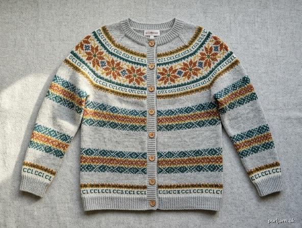 Heather Isle Fair Isle Cardigan