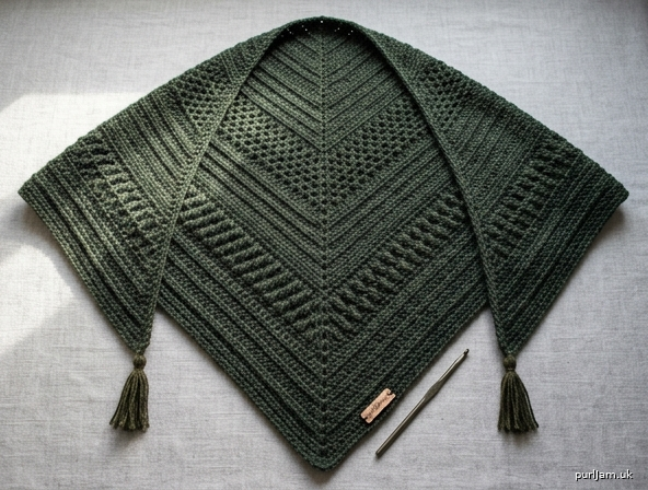 Forest Witch Sampler Shawl