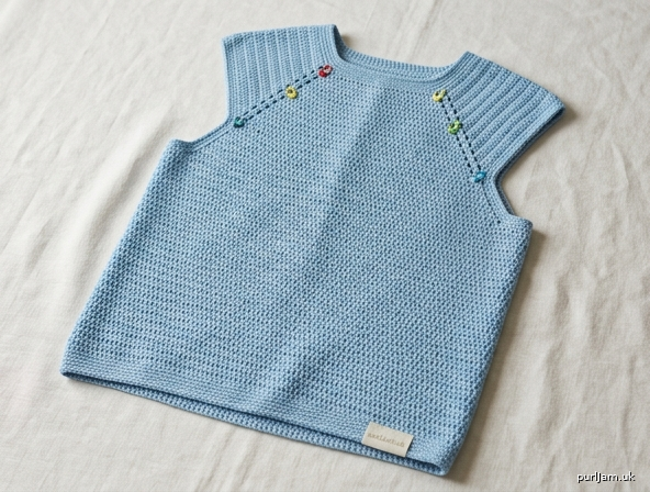 Breezy Top Down Tank Seamless Beginner Crochet Pattern