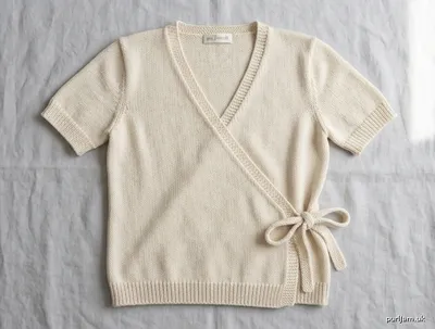 Stitch chart guide image for Easy Jersey Wrap T-Shirt