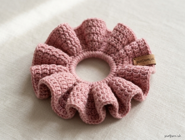 Beginner Ruffle Scrunchie