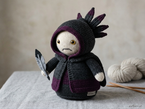 Generated preview image for Grimstroke Amigurumi — The Bogatyr's Bane (Beginner Plush)
