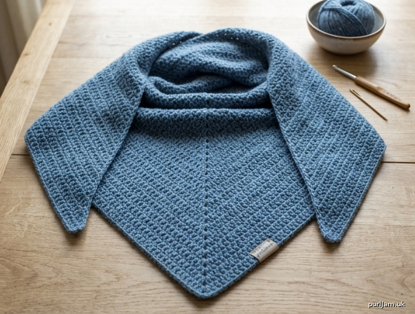 Beginner Triangle Shawl Chal