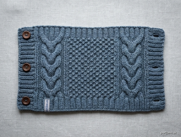 Hawthorn Buttoned Neck Scarf