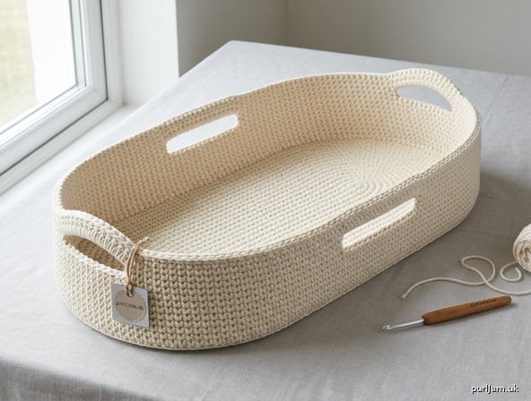 Smooth Oval Structured Basket