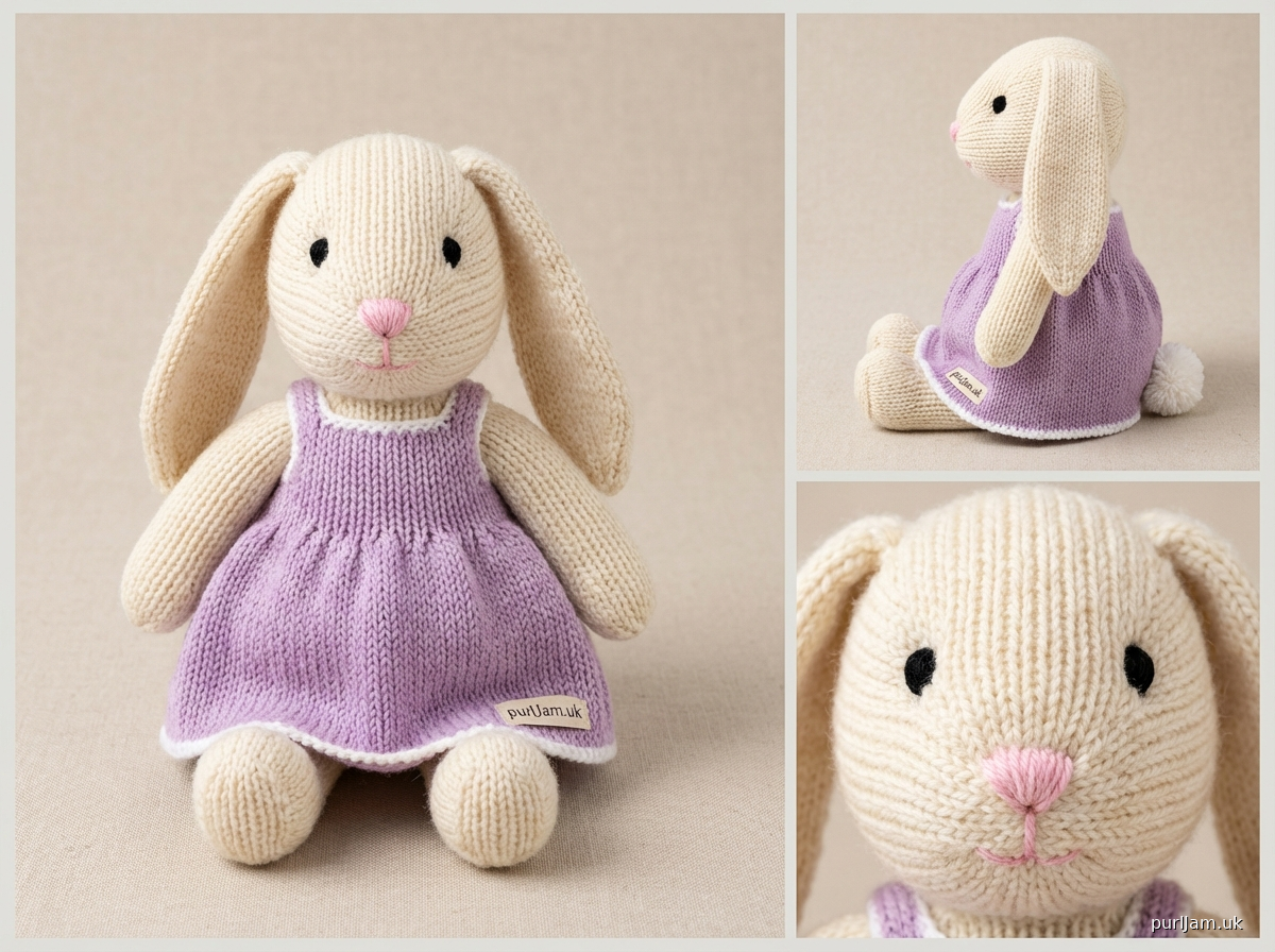 Easter Bunny Toy With Dress