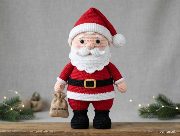 Generated preview image for Jolly Santa Amigurumi