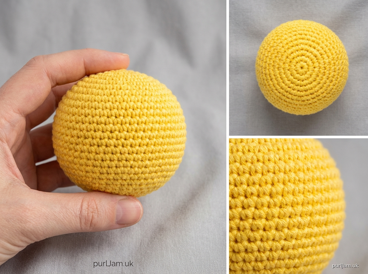 Simple Stress Ball Crochet Pattern