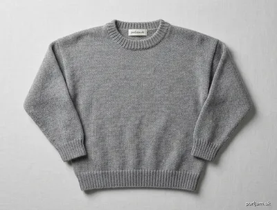 Stitch chart guide image for Child’s Drop-Shoulder Crewneck Pullover