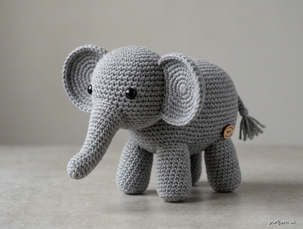 Generated preview image for Beginner Amigurumi Elephant