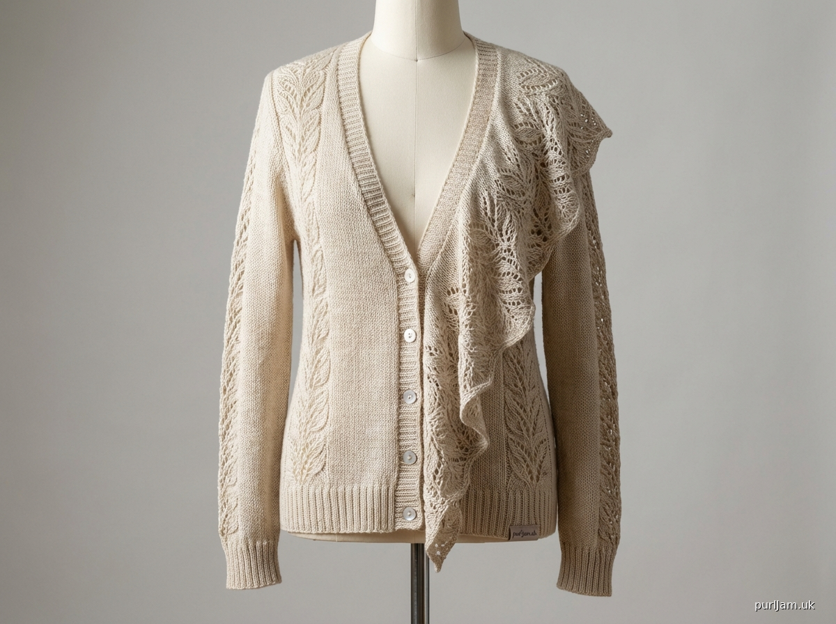 Cascading Garden Cardigan