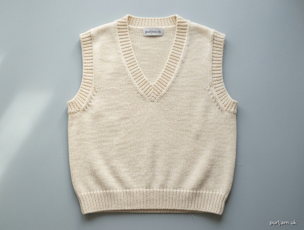 Classic V Neck Cotton Vest