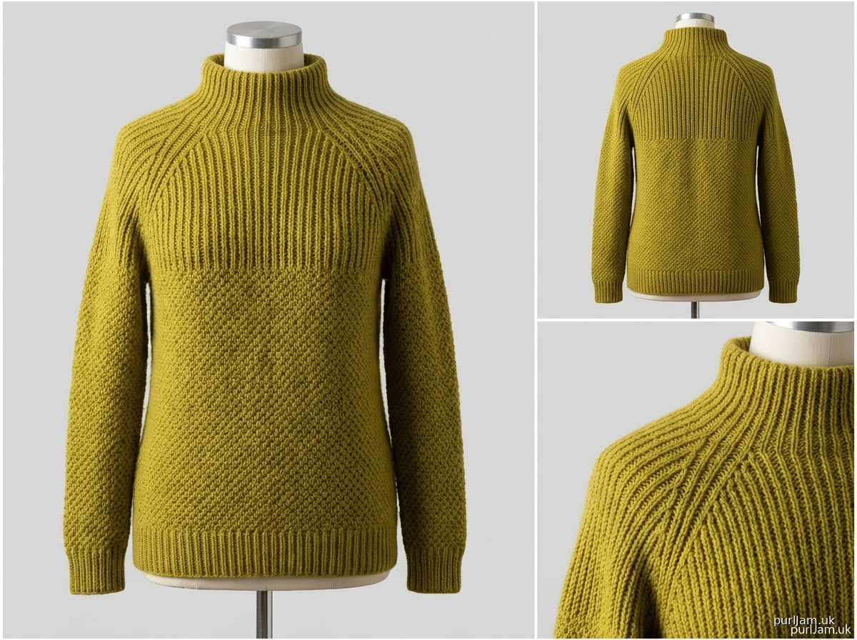 Elusive Chartreuse Merino Wool Pullover