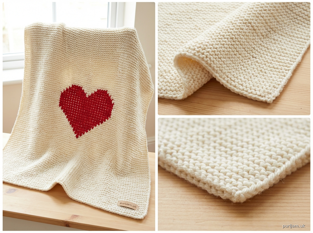 Heart Baby Blanket