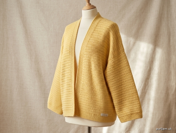 Butter Rectangle Cardigan
