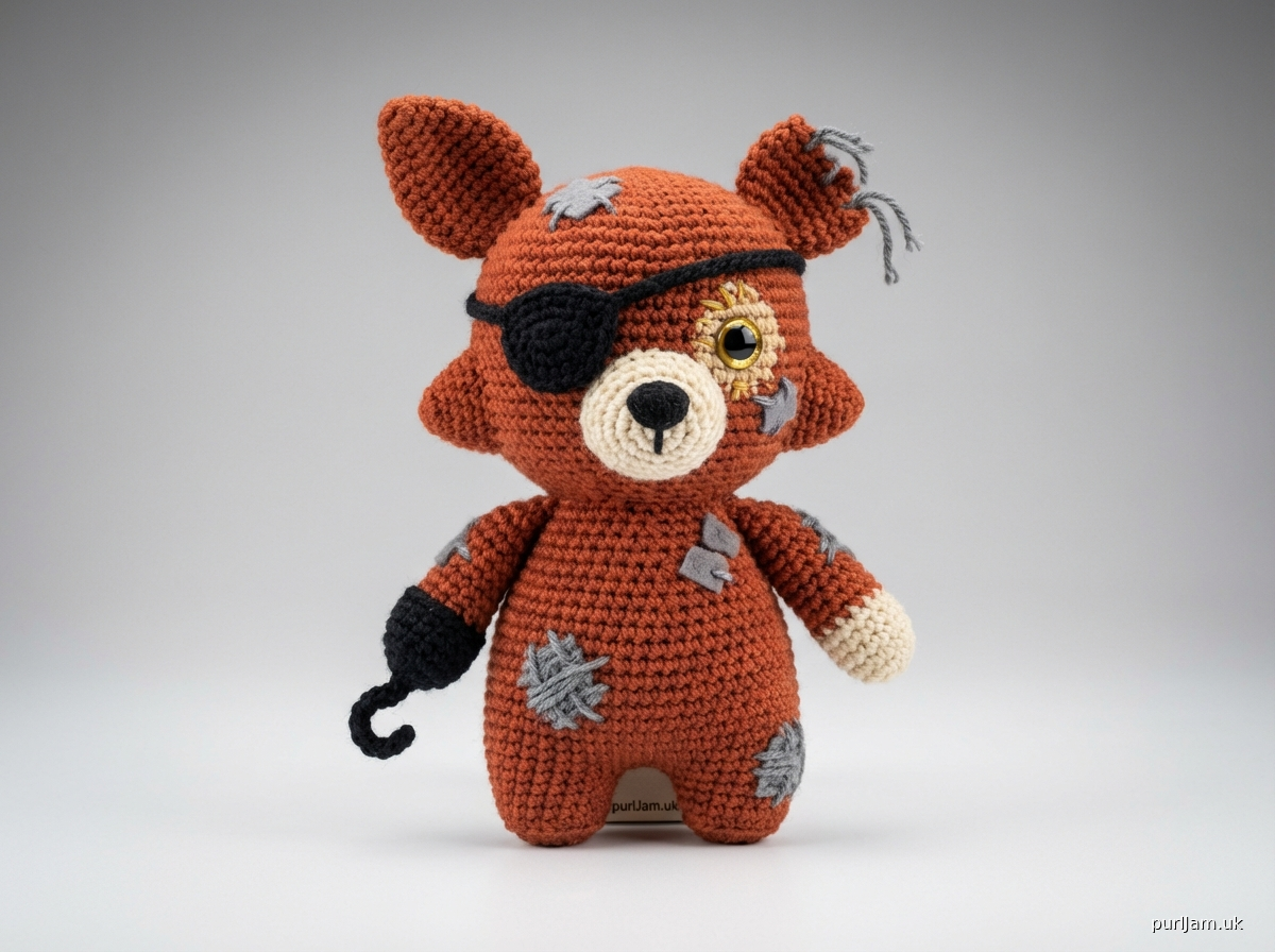 Withered Foxy Amigurumi