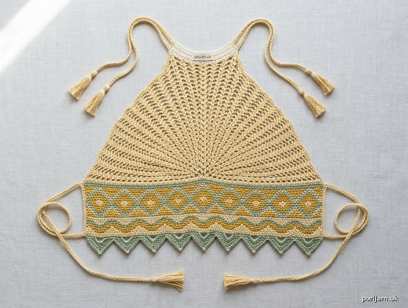 Wingspan Halter Crop Top