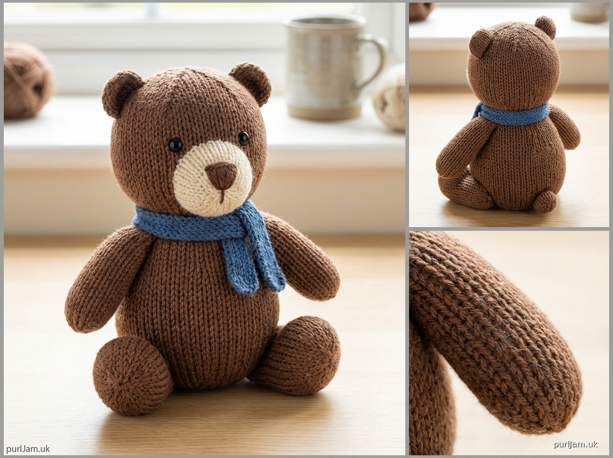 Knitted Bear Amigurumi