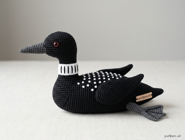 Small Amigurumi Loon Crochet Pattern Uk Terms