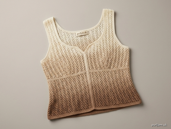 Cafe Au Lait Lace Tank