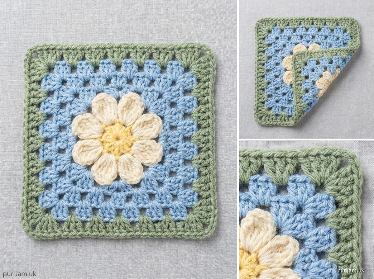 Flower Granny Square