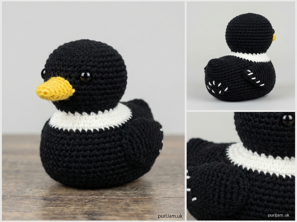 Rubber Duck Style Loon Amigurumi