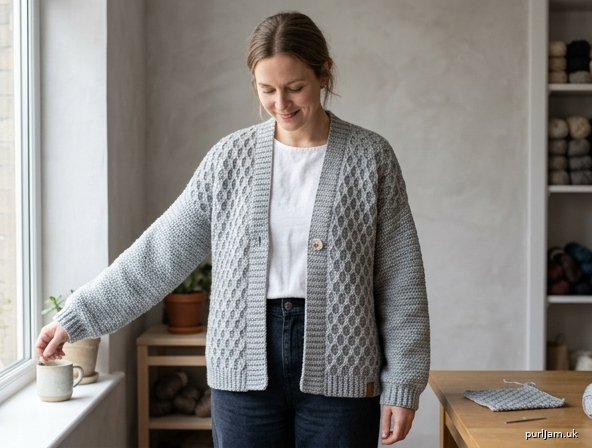 The Honeycomb Cardigan