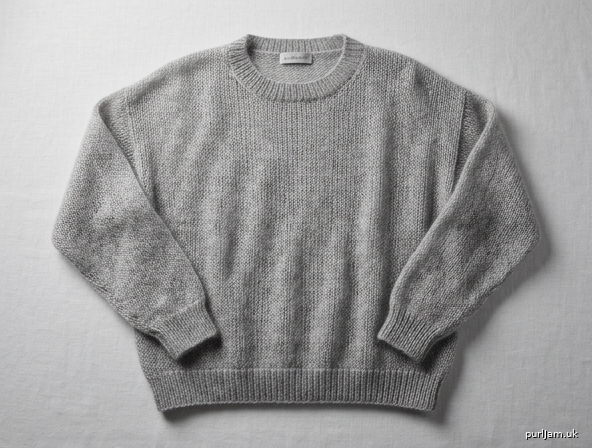 Generated preview image for Spiderweb Mohair Drop-Shoulder Pullover