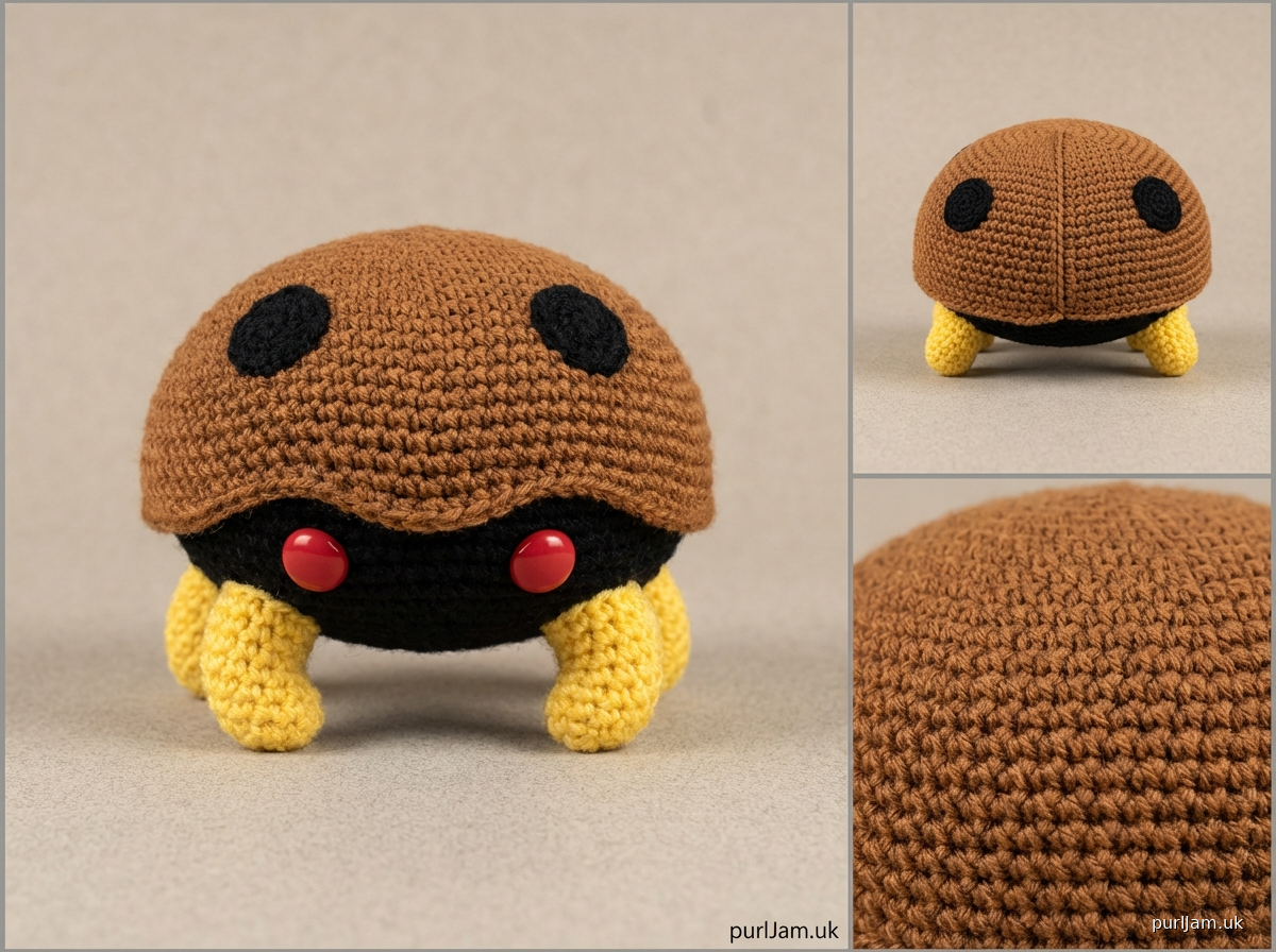 Pokemon Quest Kabuto Amigurumi